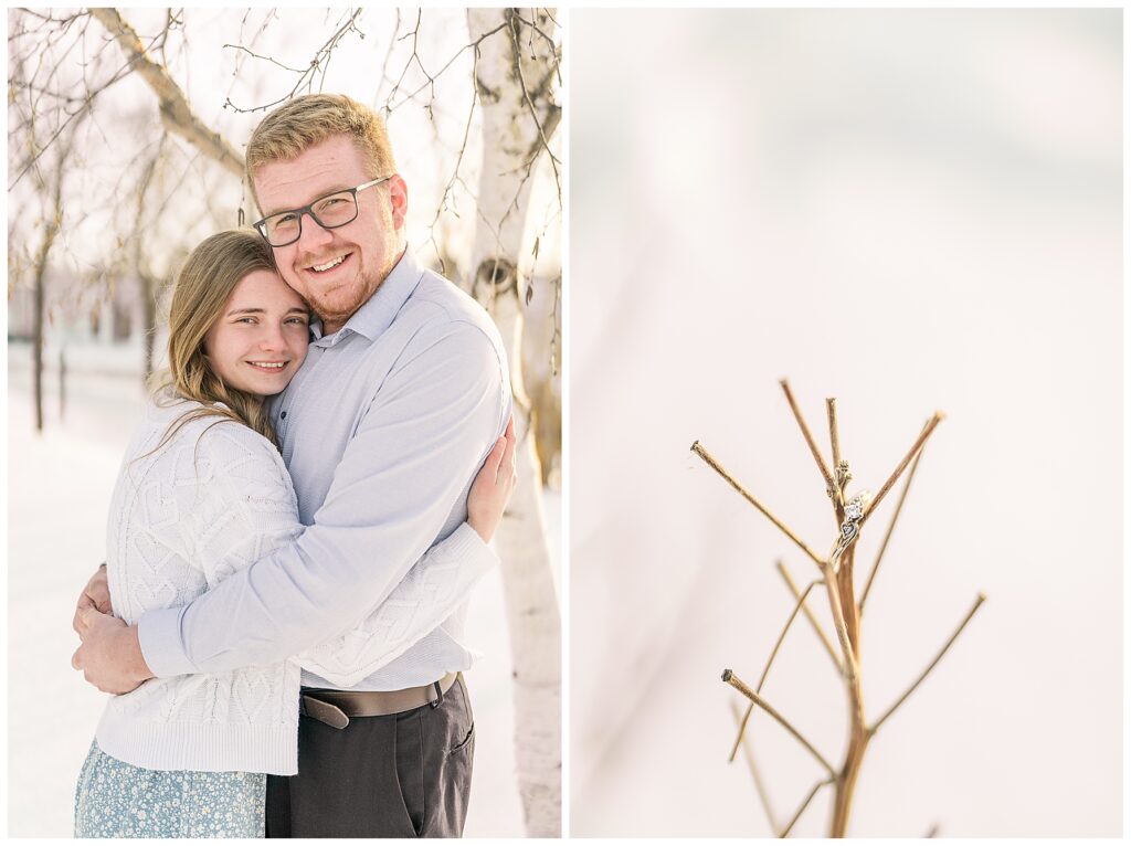 Engagement photos in Steinbach