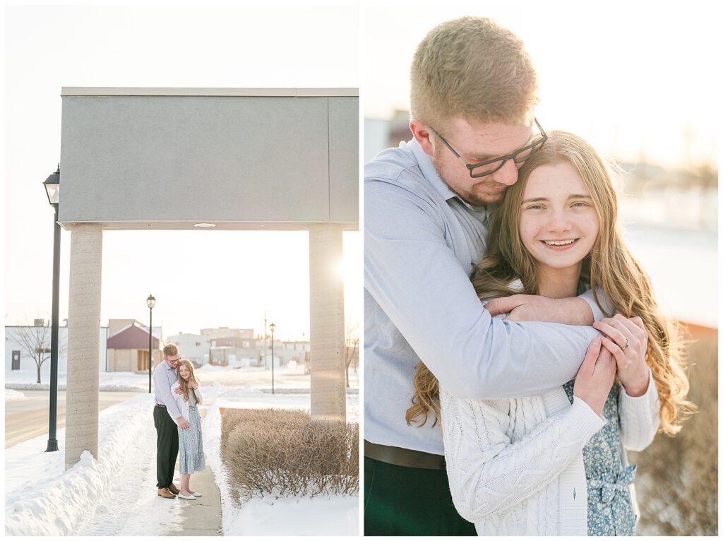 Jake Epp library Engagement photos
